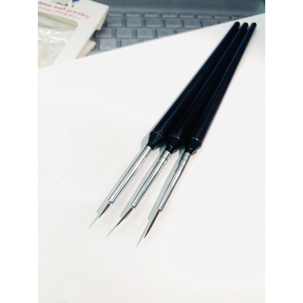 Bộ cọ vẽ cán đen 3c