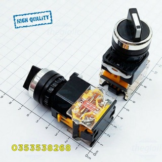 MTE - Công tắc xoay LA38 D22 10A 2 vị trí