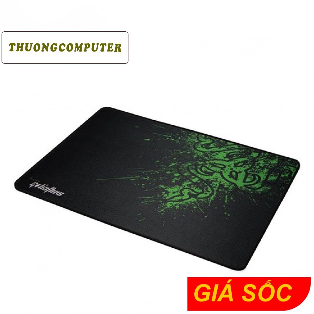 Miếng lót chuột chơi game - miếng di chuột may mép chống bong viền Razer Trung ( 32x24cm )