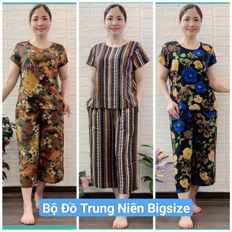 Đồ Bộ Trung Niên Hàng Bigsize trên 65kg