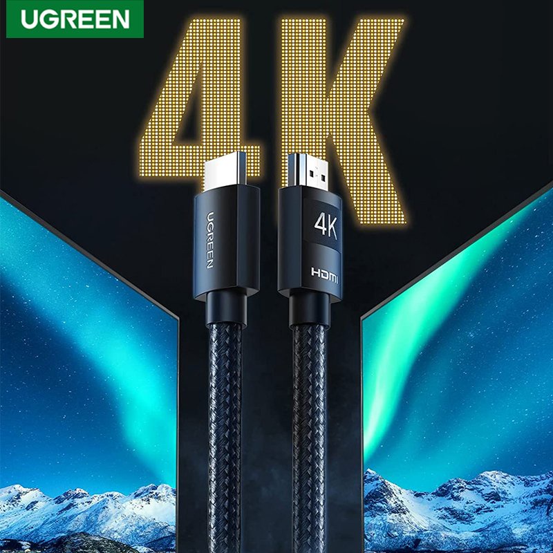 Cáp HDMI 2.0 dài 1M 2M 3M,5M Ugreen 30999 40101 40102  độ phân giải 4K @60HZ cao cấp