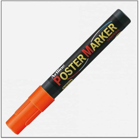 Bút marker viết vẽ lên kính Artline EPP-4 - Màu cam (Orange)