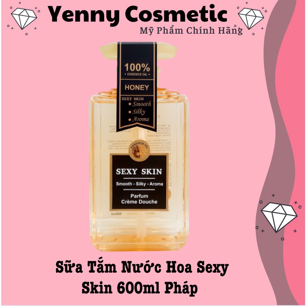 Sữa Tắm Nước Hoa Sexy Skin 600ml
