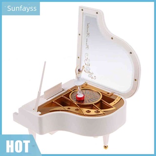 Sunfa hộp nhạc lên dây cót hình cô gái múa ba lê cổ điển