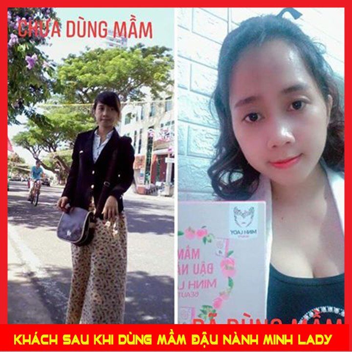 ❤️ Mầm đậu nành Minh Lady Beauty,Tăng vòng 1 an toàn hiệu quả️