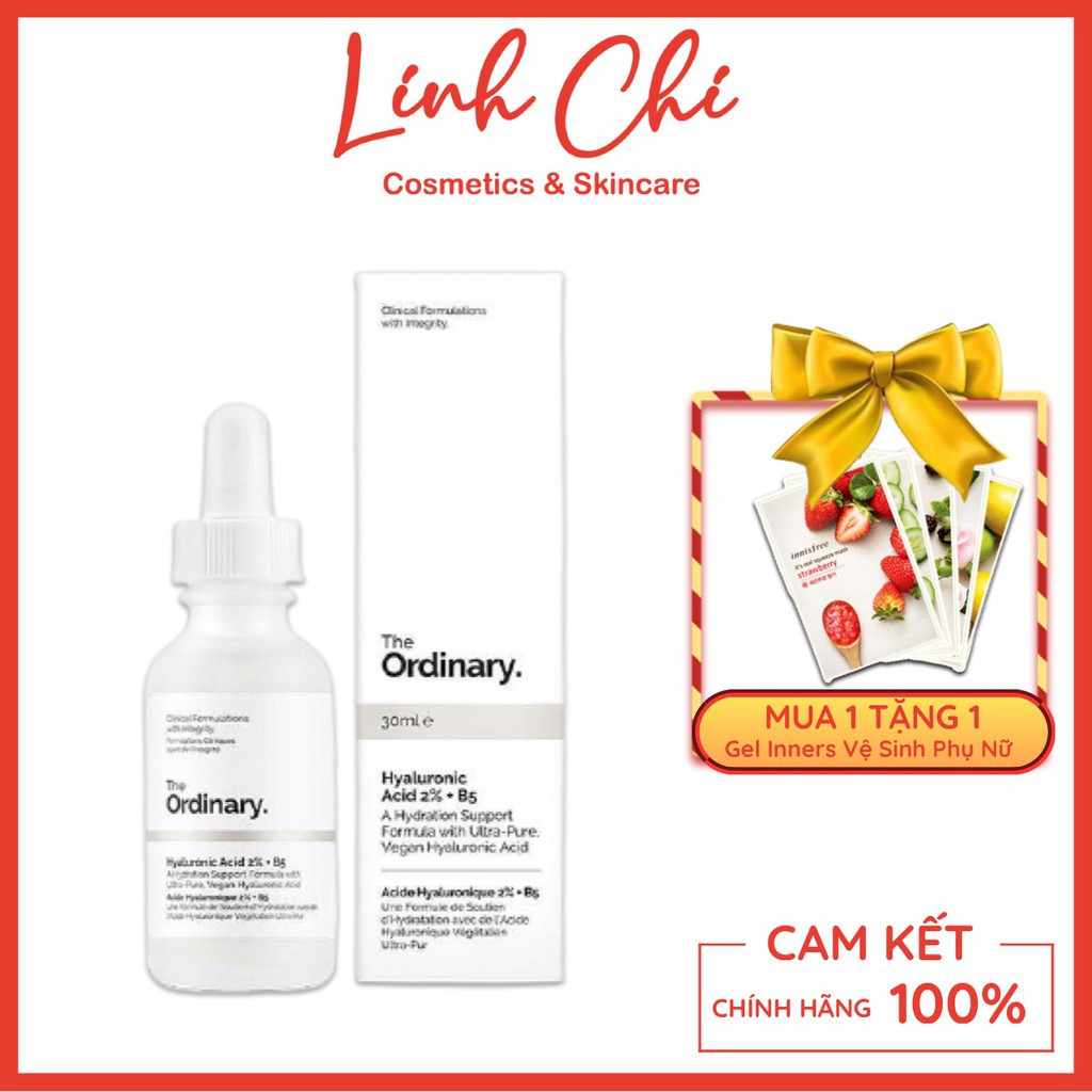 Serum The Ordinary - Hyaluronic Acid 2% + B5 Cấp Nước Dưỡng Ẩm