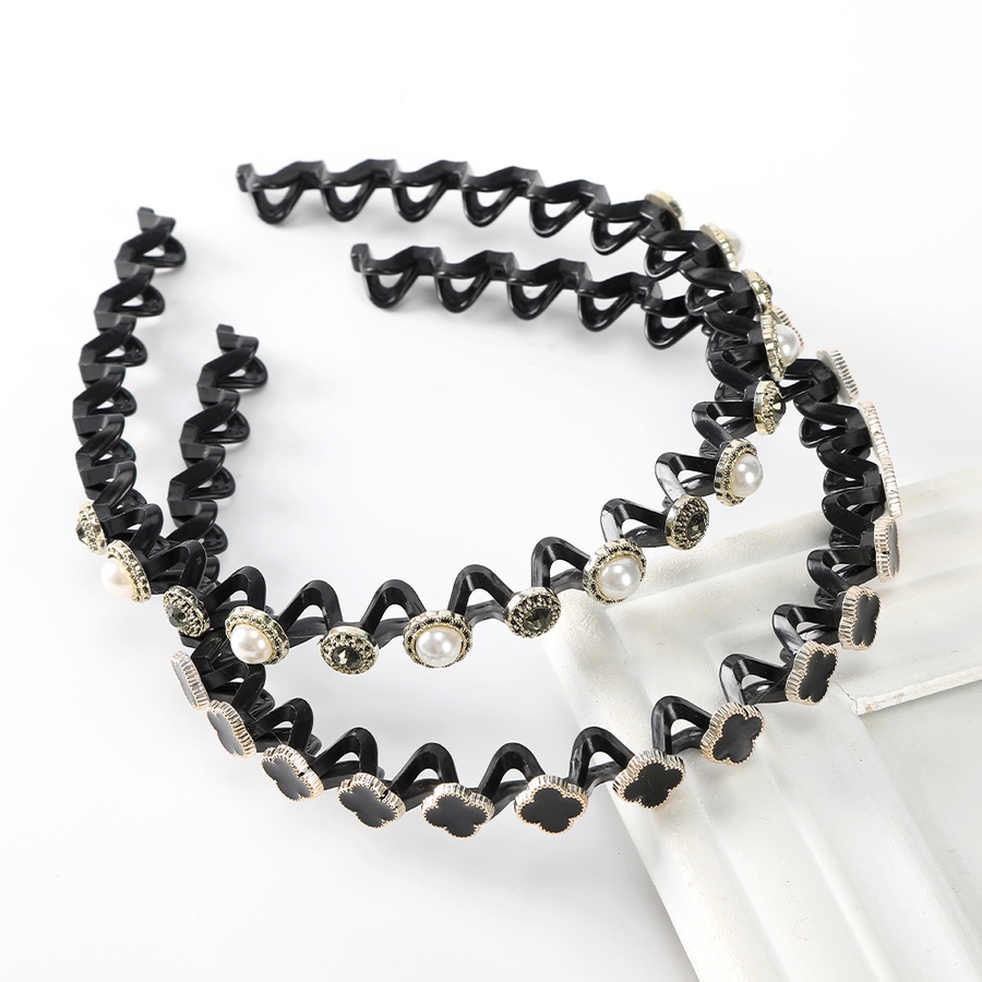 Băng đô cài tóc hình hoa đính hạt ngọc trai nhân tạo thời trang cho nữ