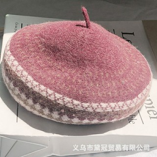 [ẢNH THẬT] Mũ beret, nón nồi đep, 5 màu (Dây điều chỉnh)