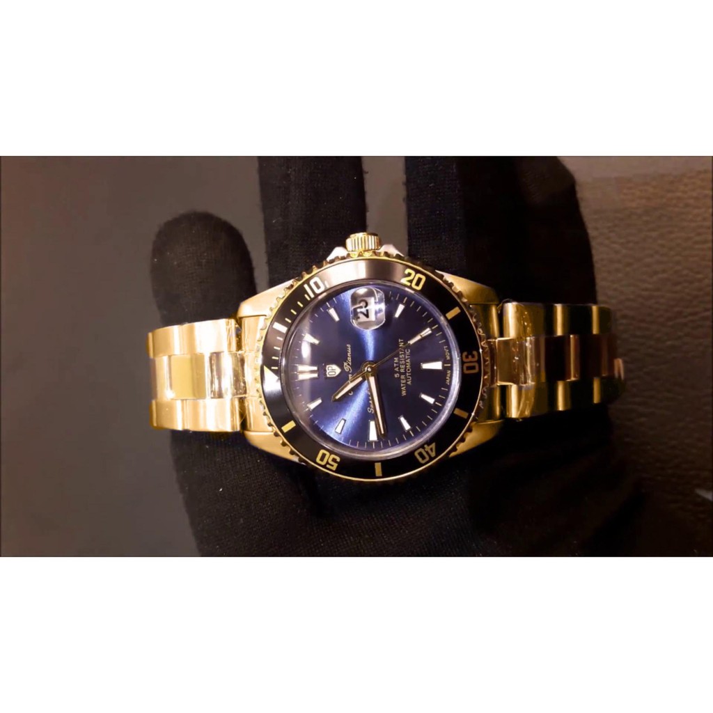 Đồng hồ nam mặt kính sapphire Olym Pianus OP89983 OP89983AMK xanh
