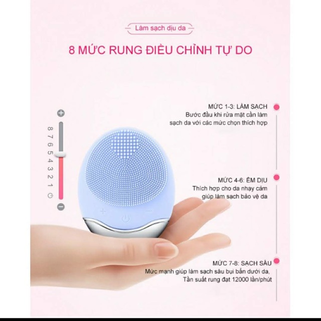 Máy Rửa Mặt Massage Cao Cấp 2 IN 1 MCMELLCAO | BigBuy360 - bigbuy360.vn