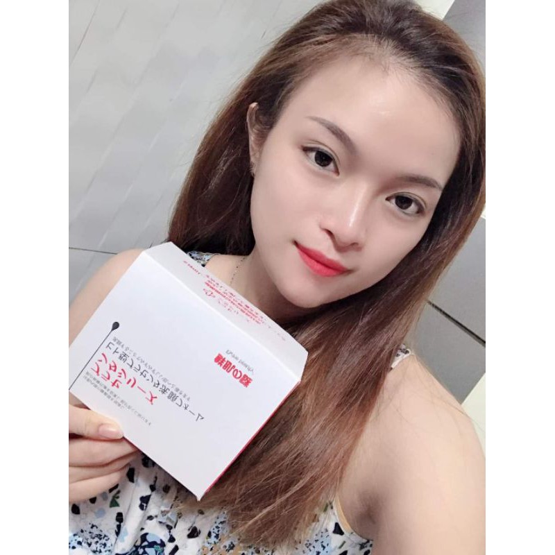 [Set 10 miếng] Mặt nạ ủ trắng nhau thai cừu Rwine Nhật Bản