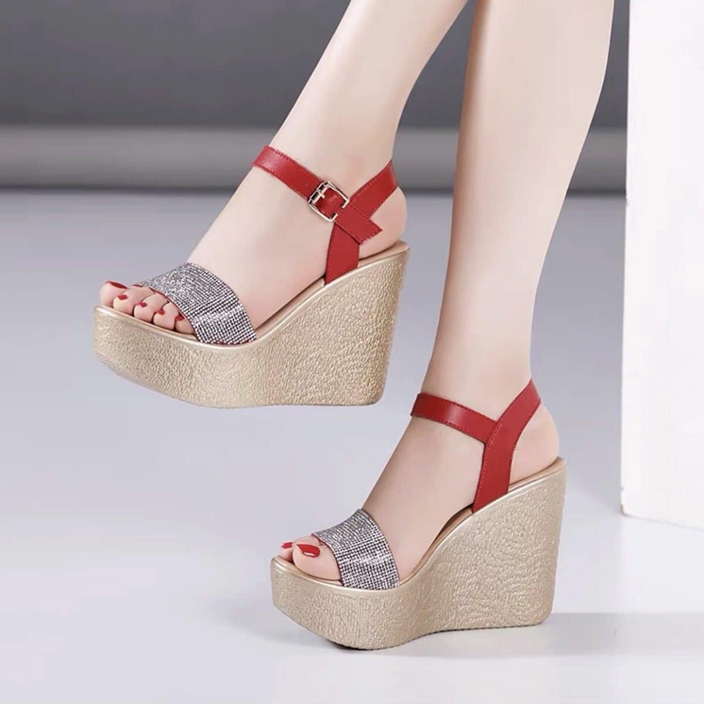 GIÀY SANDAL XUỒNG ĐÍNH ĐÁ 4