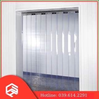 Rộng 1.1m, cao 2.2m, Rèm Nhựa Ngăn Lạnh Điều Hòa Tại Xưởng, Màn Nhựa PVC, Kích Thước Làm Theo Yêu Cầu.