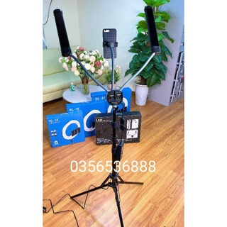 Đèn LED Lamcor 2 râu, có điều khiển từ xa, điều chỉnh ánh sáng ba màu: trắng, trung tính, vàng ấm