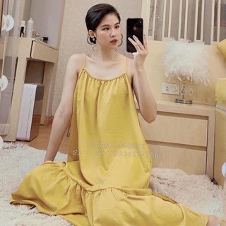 váy 2 dây dáng suông đuôi cá siêu hot