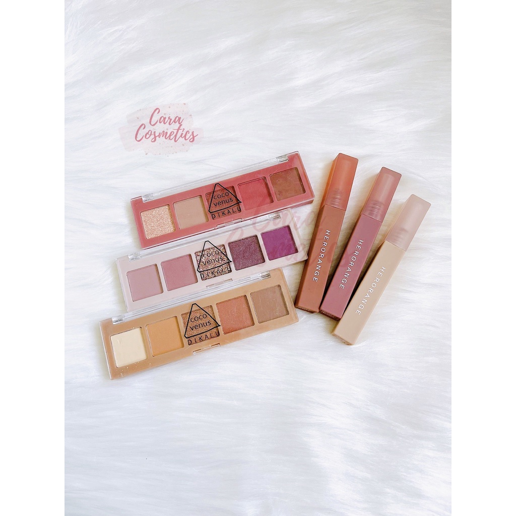 [Ảnh Thật] Bảng phấn mắt 5 ô DIKALU nội địa Trung màu sắc tươi trẻ, lấp lánh ❤️❤️❤️ | BigBuy360 - bigbuy360.vn