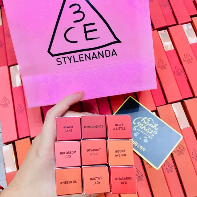 SON KEM 3CE CLOUD LIP TINT HẠNH NHẬT COSMETICS