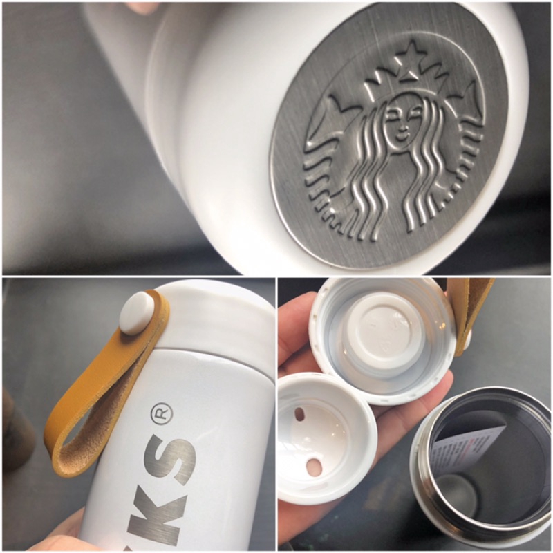 STARBUCKS Bình nước giữ nhiệt bằng thép không gỉ 304 cao cấp