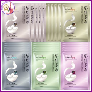 Combo mặt nạ dưỡng da tơ tằm silk mask