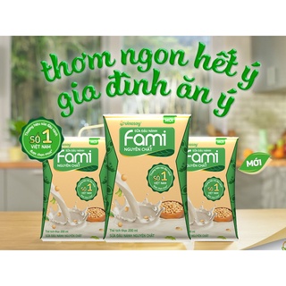 TÚI/ BỊCH 200ML SỮA ĐẬU NÀNH FAMI