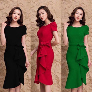 Đầm body bèo nơ sang trọng