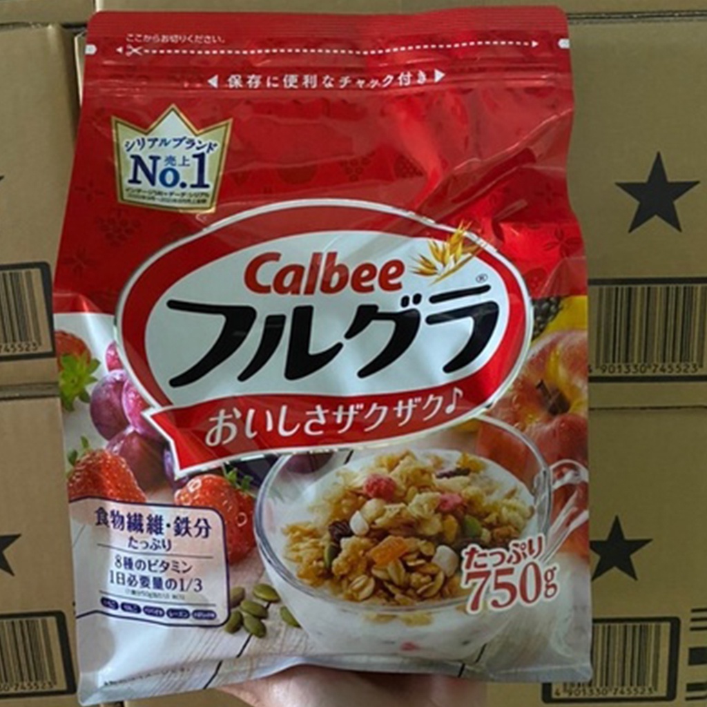 Ngũ cốc Calbee Nội Địa Nhật Bản Mẫu Mới