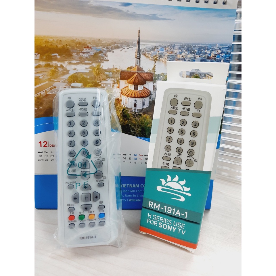 Remote Điều khiển tivi Sony đa năng tất cả các đời tivi cổ màn hình dày- Hàng mới loại tốt 100% Tặng kèm Pin