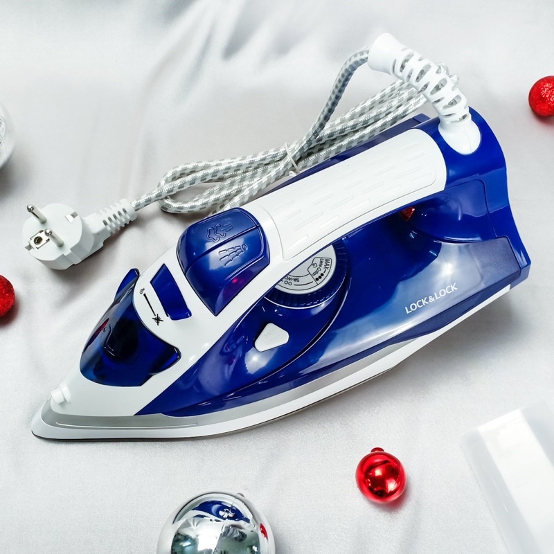 [ LOCK&amp;LOCK]BÀN ỦI HƠI NƯỚC STEAM IRON-ENI146BLU