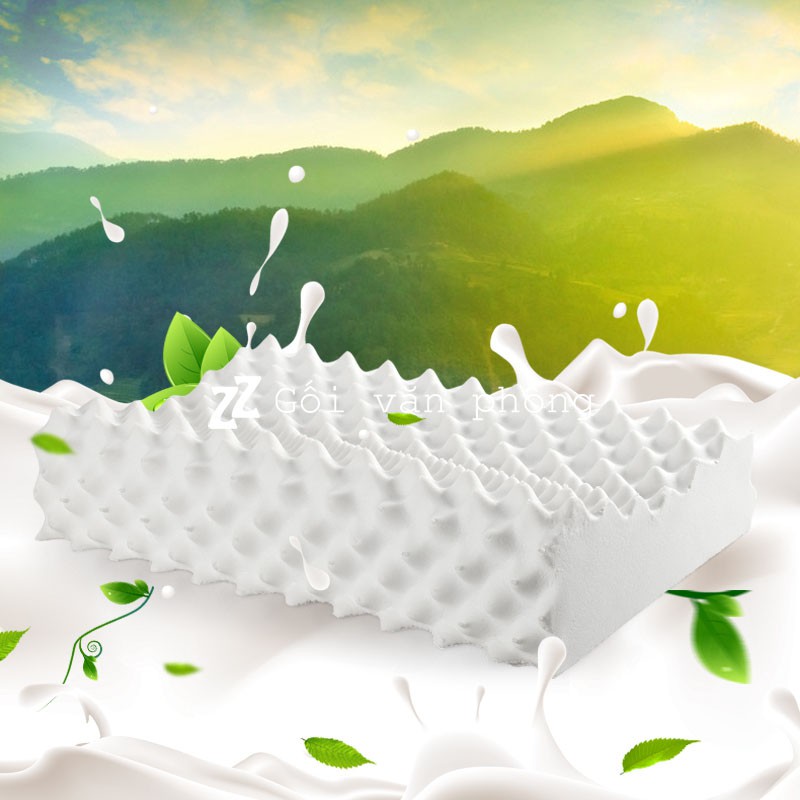 Gối cao su thiên nhiên người lớn gai massage mủ Thái Lan LDH-05