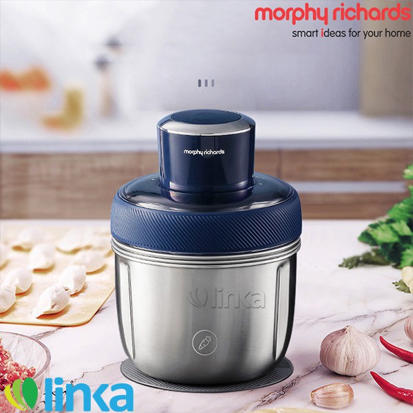 [HÀNG ĐẶT] Máy xay thịt và bóc tỏi 03 cối inox cao cấp Morphy Richards MR9401