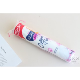 Bông tẩy trang aura 150 miếng