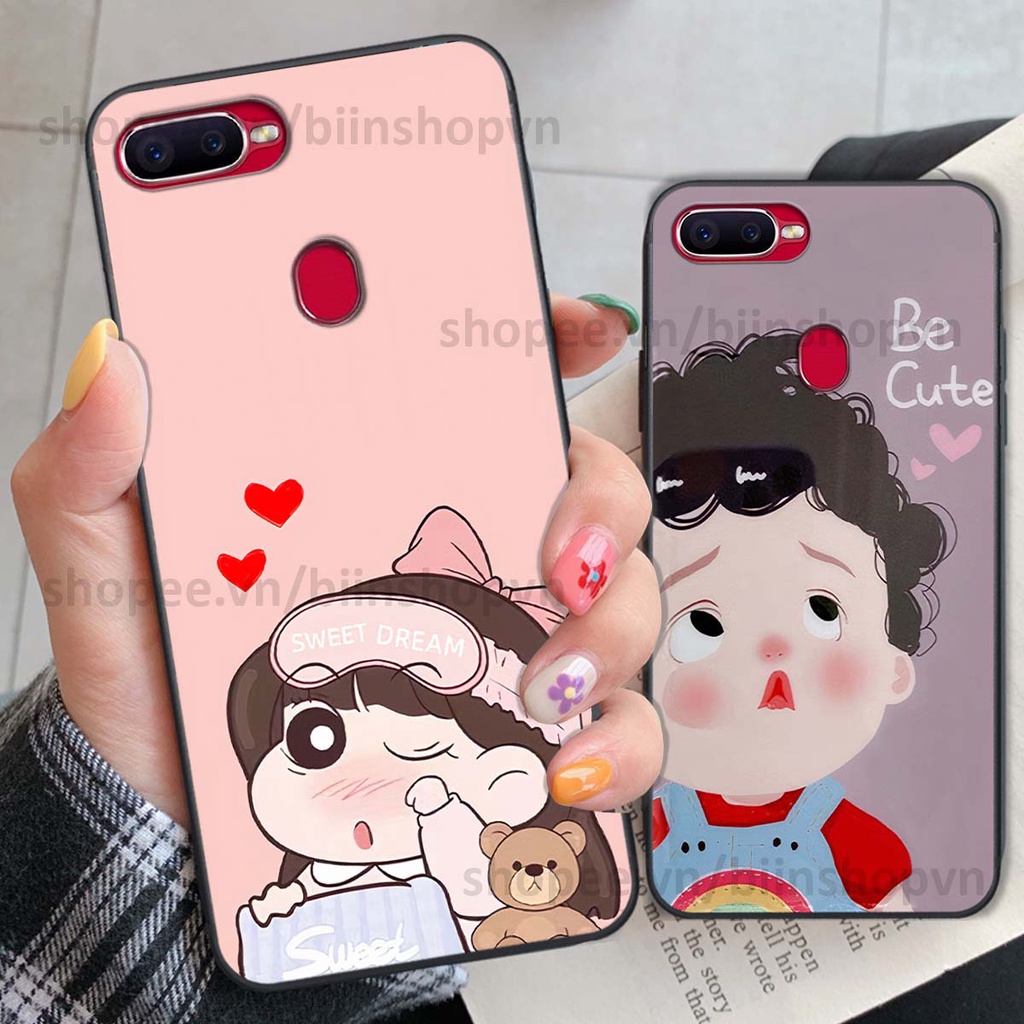 Ốp Oppo A5s / A7 / F9 / A12 in hình baby siêu dễ thương, ngộ nghĩnh đáng yêu
