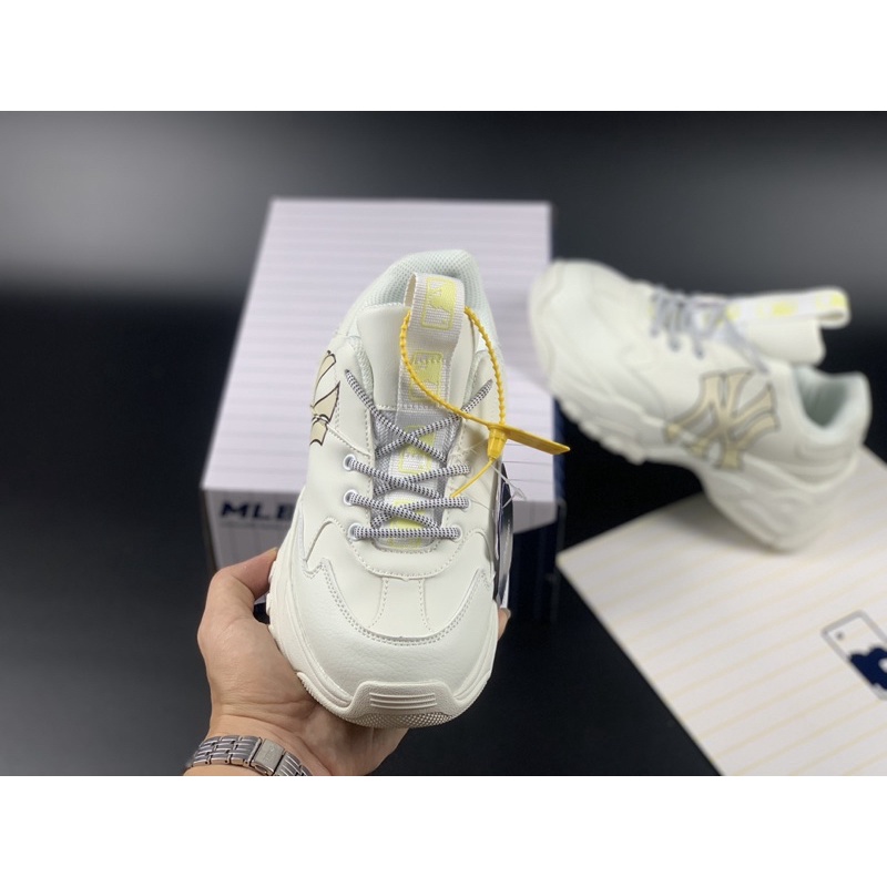 Giày thể thao/ Sneaker Hàn Quốc Ny vàng (Full box + tặng kèm tất sneaker)