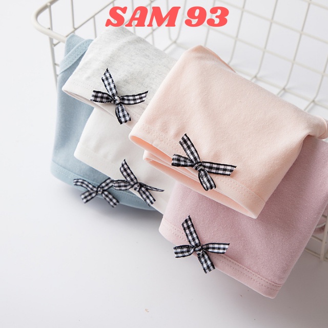 Quần Lót Nữ Cotton Đính Nơ Dễ Thương, Thông Hơi Kháng Khuẩn💖FREESHIP💖 Quần Lót Nữ Cao Cấp Nhiều Màu Xinh Xắn – SAM93 Q15