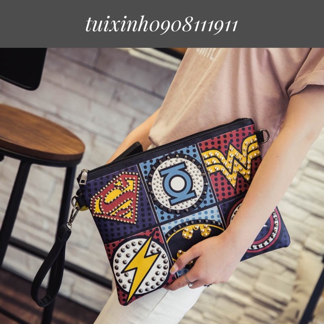 Clutch tag đinh, hình vui nhộn