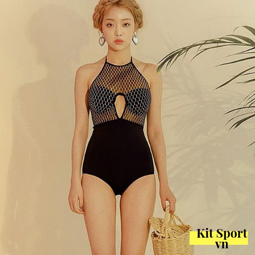 Bộ Đồ bơi đi tắm biển nữ Bikini 1 mảnh (Set Áo liền quần) 9011 II Phân phối KIT SPORT VIỆT NAM