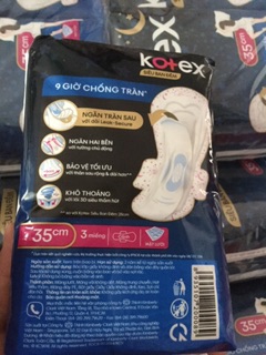 Set 8 sinh ban đêm Kotex 35cm-gói 3 miếng