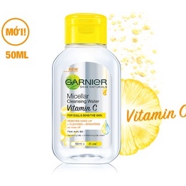 [HB Gift - Quà tặng không bán] Nước làm sạch và tẩy trang cho mọi loại da Garnier Micellar Water 50ml