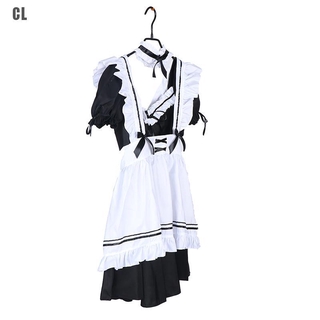 Bộ Đồ Đầm Hóa Trang Cô Hầu Gái Phong Cách Lolita Đáng Yêu