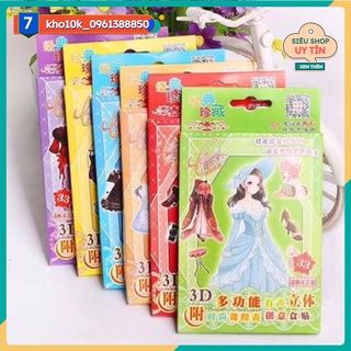 Sỉ 10 quyển dán sticker siêu xinh 58k
