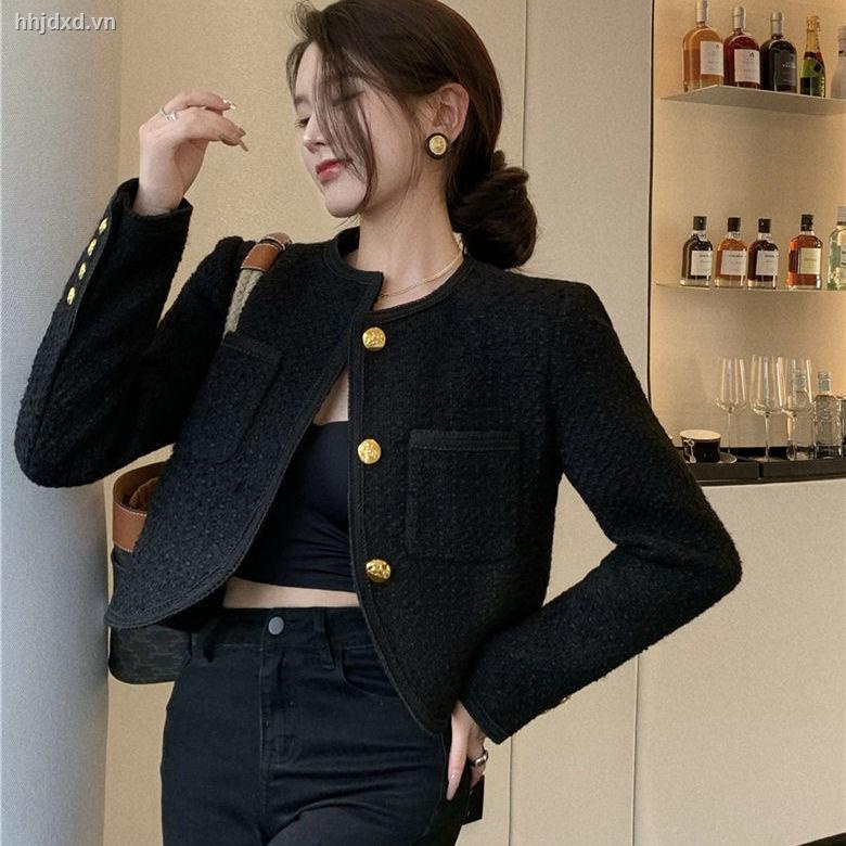 Áo khoác cardigan dài tay dáng rộng phong cách retro thời trang mùa thu mới cao cấp cho nữ