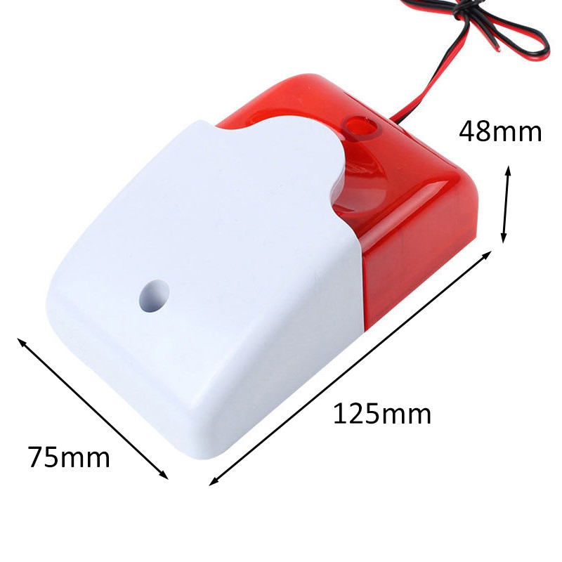Hệ Thống Báo Động Mini Có Dây 12V Cho Gia Đình