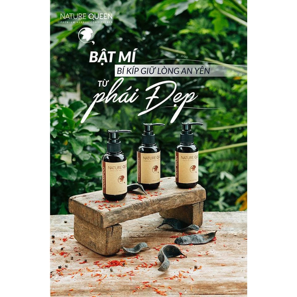 Dầu gội NATURE QUEEN bồ kết Thái Dương OLEOVA RD66