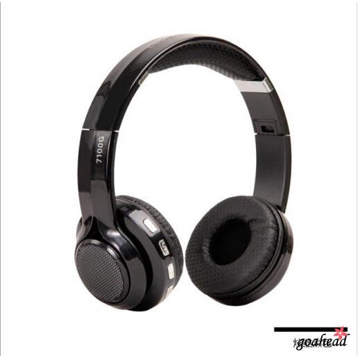 Tai nghe Bluetooth không dây gấp gọn có đèn LED