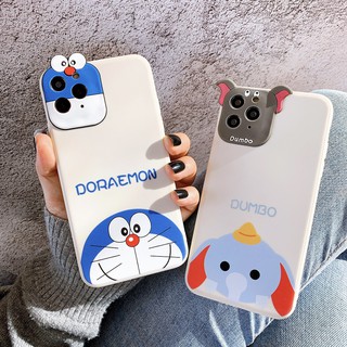 Ốp lưng doremon silicon bảo vệ camera cho iphone 11 12 promax mini 7 plus