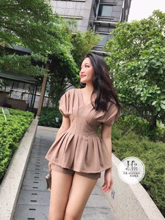 SET ÁO PEPLUM QUẦN SHORT