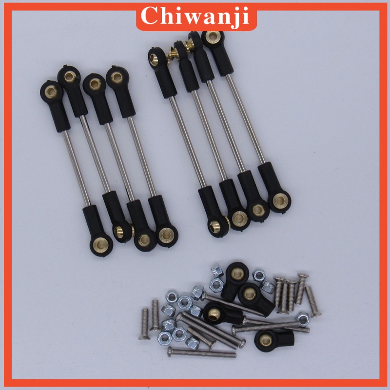 Set 8 Thanh Nối Bằng Hợp Kim Nhôm 1 / 16 Cho Xe Điều Khiển Wpl B1 B14 B24 C14 C24 Crawler Buggy