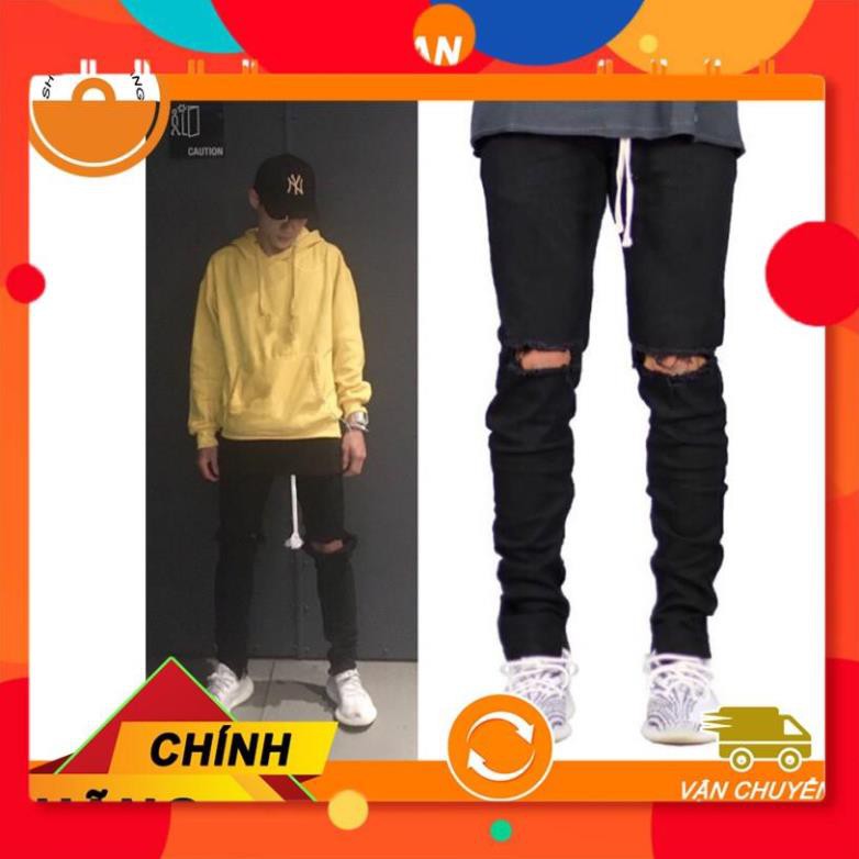 New [CAM KẾT ĐỔI TRẢ] QUẦN JEAN ĐEN NAM PACSUN[HÌNH THẬT] -Y34 ࿑