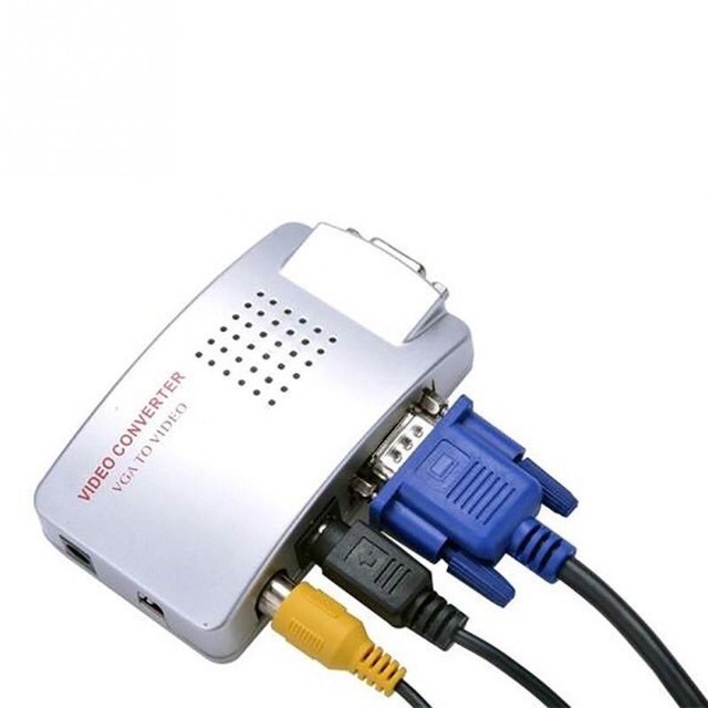 Bộ chuyển đổi VGA vi tính sang Tivi AV PC to TV Converter