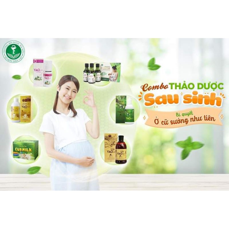 [ Combo] 3 bộ Dao spa mama - Nước xông tắm sau sinh của người dao đỏ ( bộ 3 chai x 250ml)